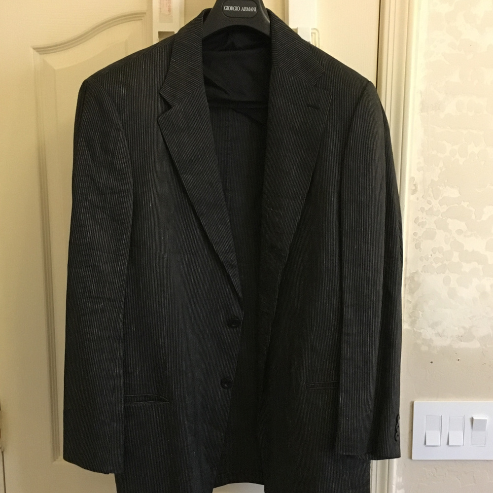 Giorgio Armani Suit Black